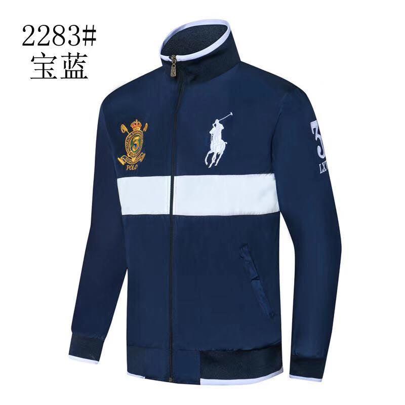 PRL Men's NavyBlue Longsleeves Track Jacket - Obeezi