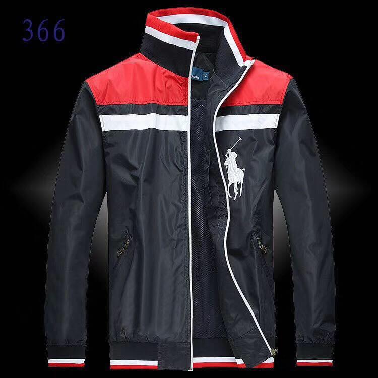 PRL Men's NavyBlue Red Longsleeves Track Jacket - Obeezi