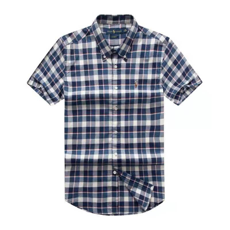 PRL Multi-Coloured Cotton Designed Stripes Short Sleeve - Obeezi.com