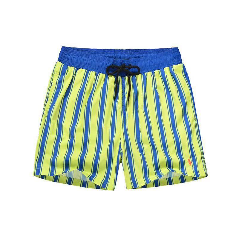 PRL Simple Fashion Green and Blue Shorts - Obeezi