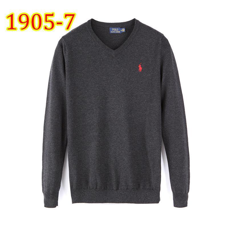 PRL Small Pony Custom Fit All Grey Cardigan - Obeezi