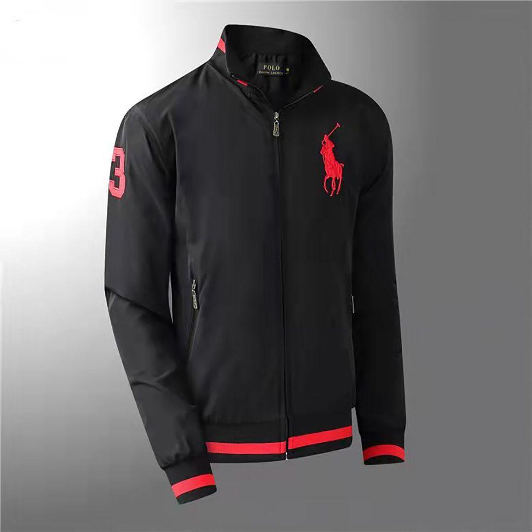 PRL Zip-Thru Performance Jacket-Black - Obeezi.com