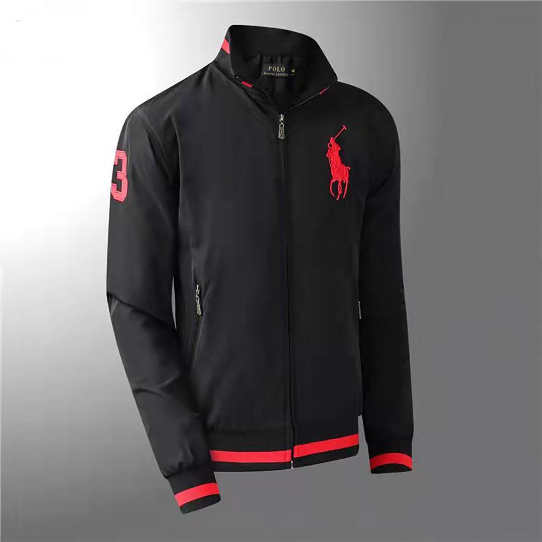 PRL Zip-Thru Performance Jacket-Black - Obeezi.com