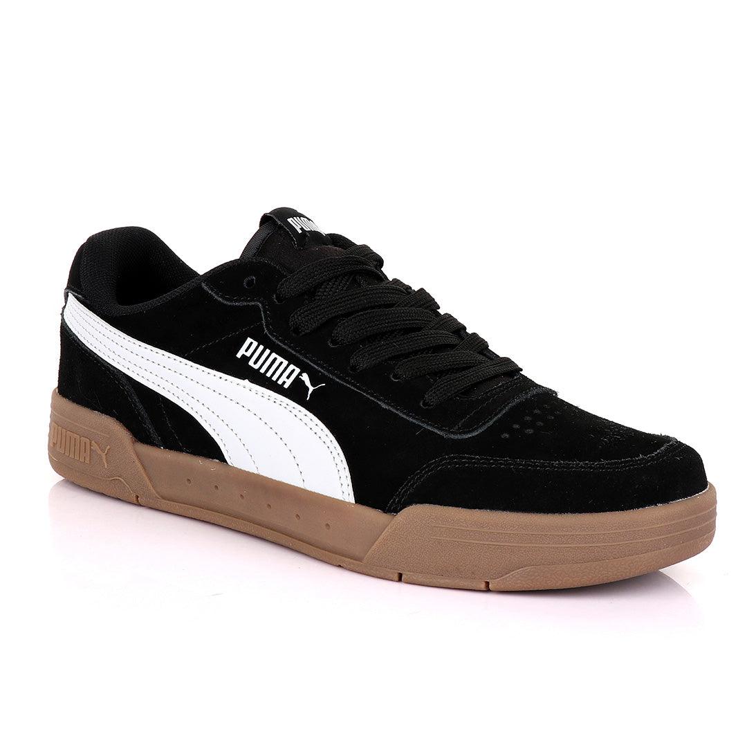 Puma Classic Rs x Toys Black and White Strap Sneakers - Obeezi