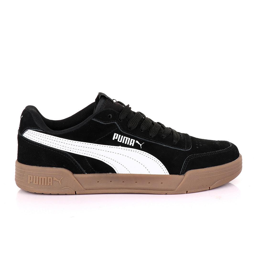 Puma Classic Rs x Toys Black and White Strap Sneakers - Obeezi