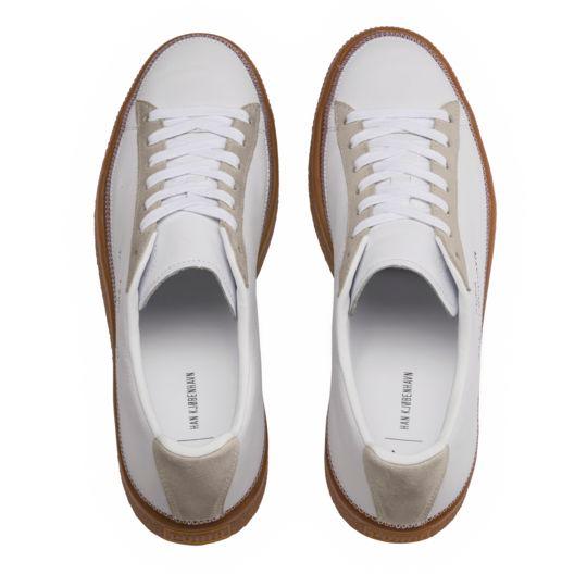 PUMA CLYDE STITCHED HAN KJOBENHAVN WHITE SNEAKER - Obeezi