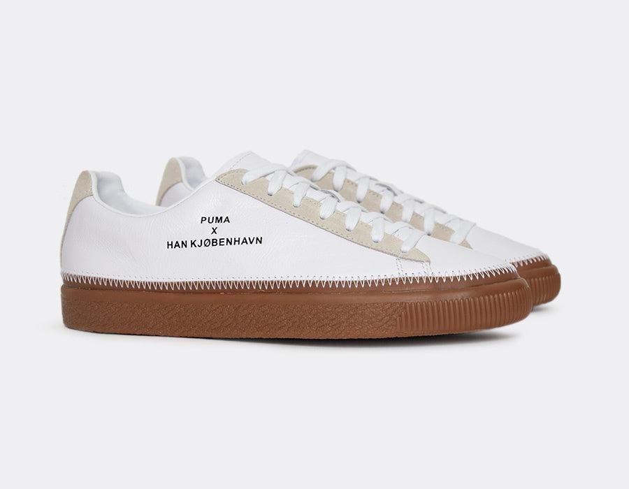 PUMA CLYDE STITCHED HAN KJOBENHAVN WHITE SNEAKER - Obeezi