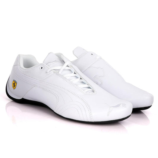 Puma Ferrari Future Cat Leather-White - Obeezi