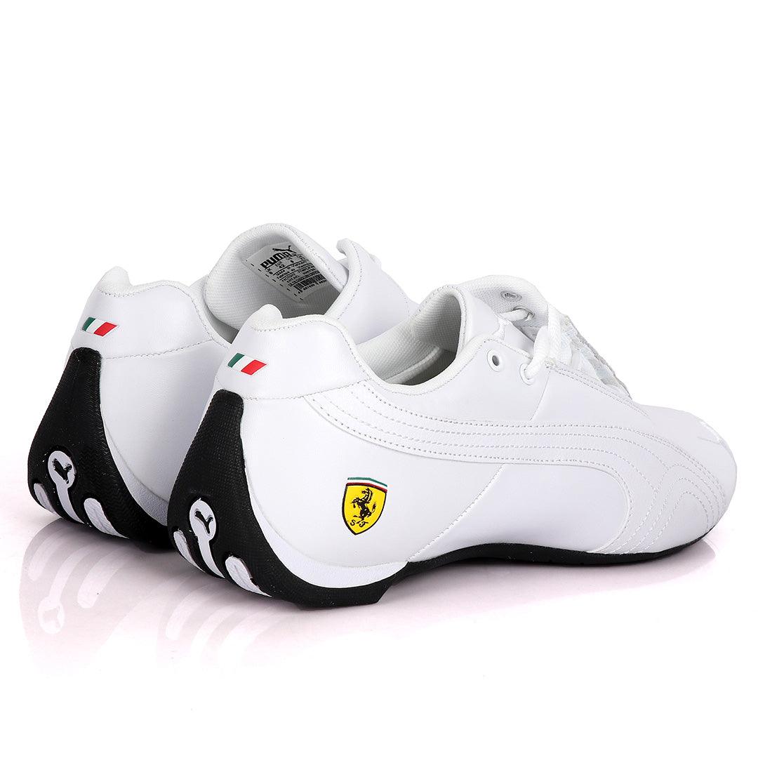 Puma Ferrari Future Cat Leather-White - Obeezi