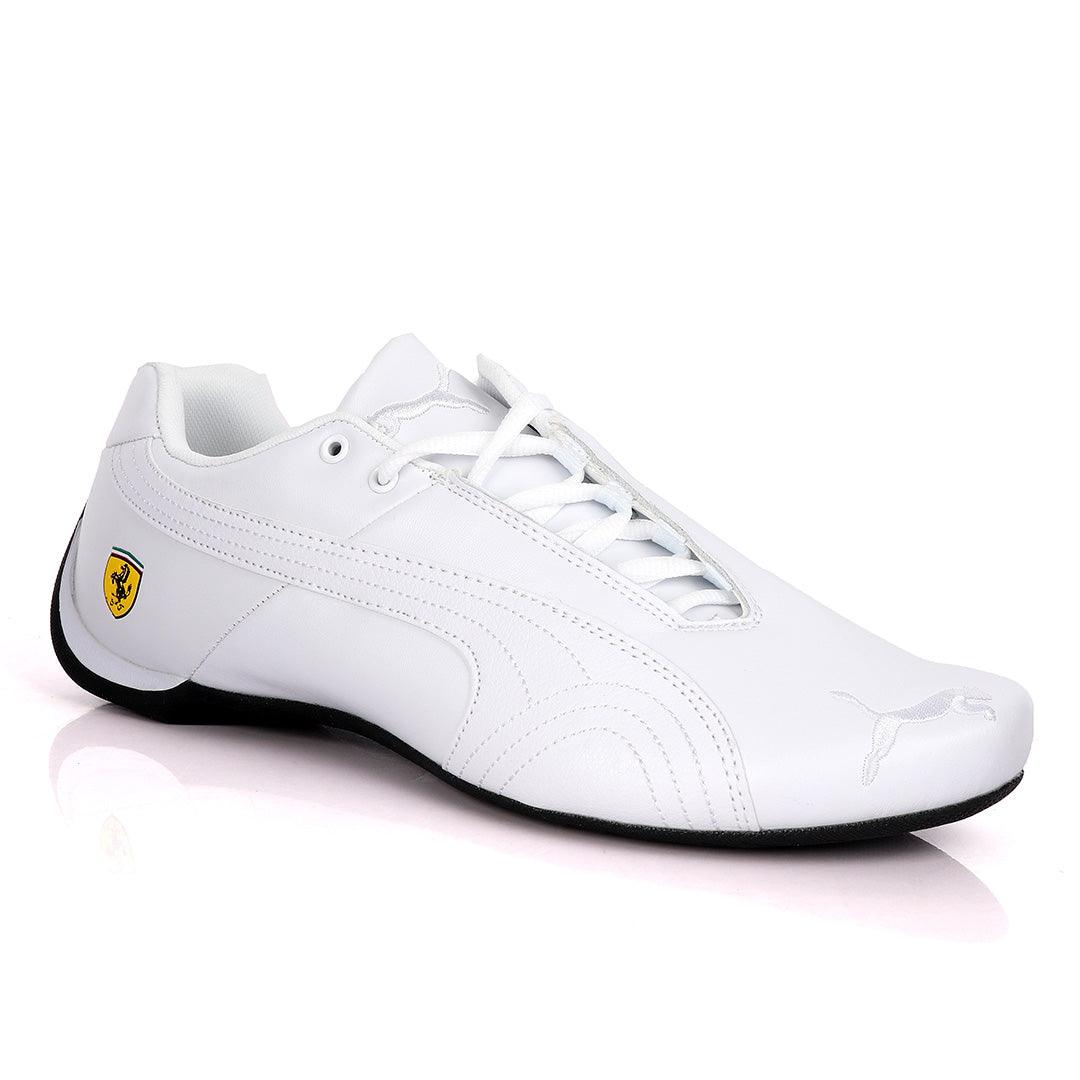 Puma Ferrari Future Cat Leather-White - Obeezi