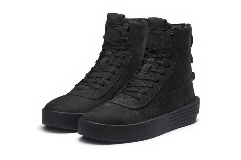 Puma High Top Black Sneaker - Obeezi