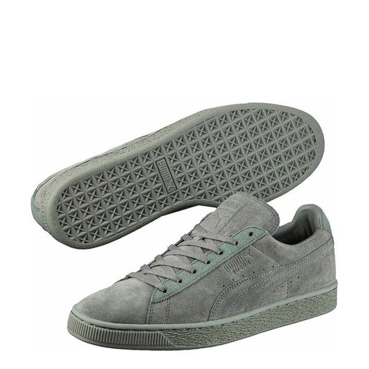 Puma Match Sport Suede Dark Green Sneakers - Obeezi