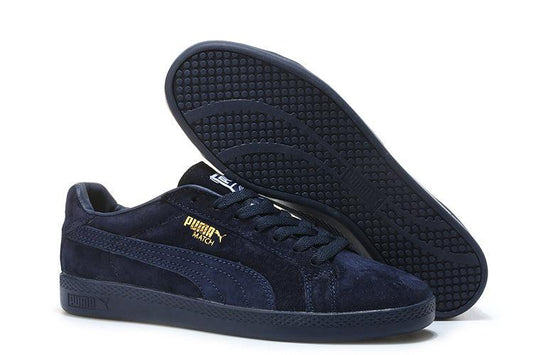 Puma Match Sport Suede Navyblue Sneakers - Obeezi