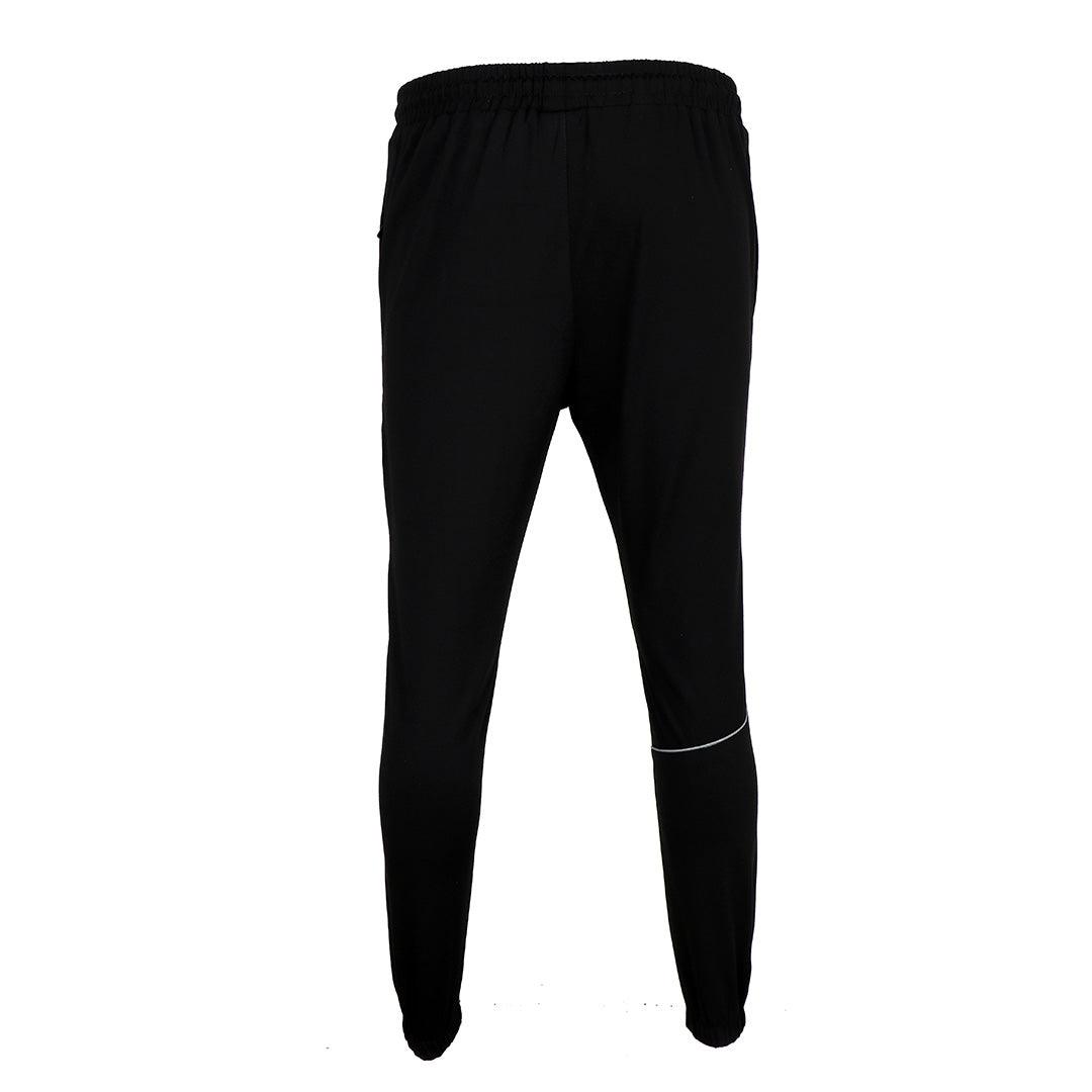 Puma Men's Comfortable Cotton Sweatpants With Bold Side Logo - Black - Obeezi.com