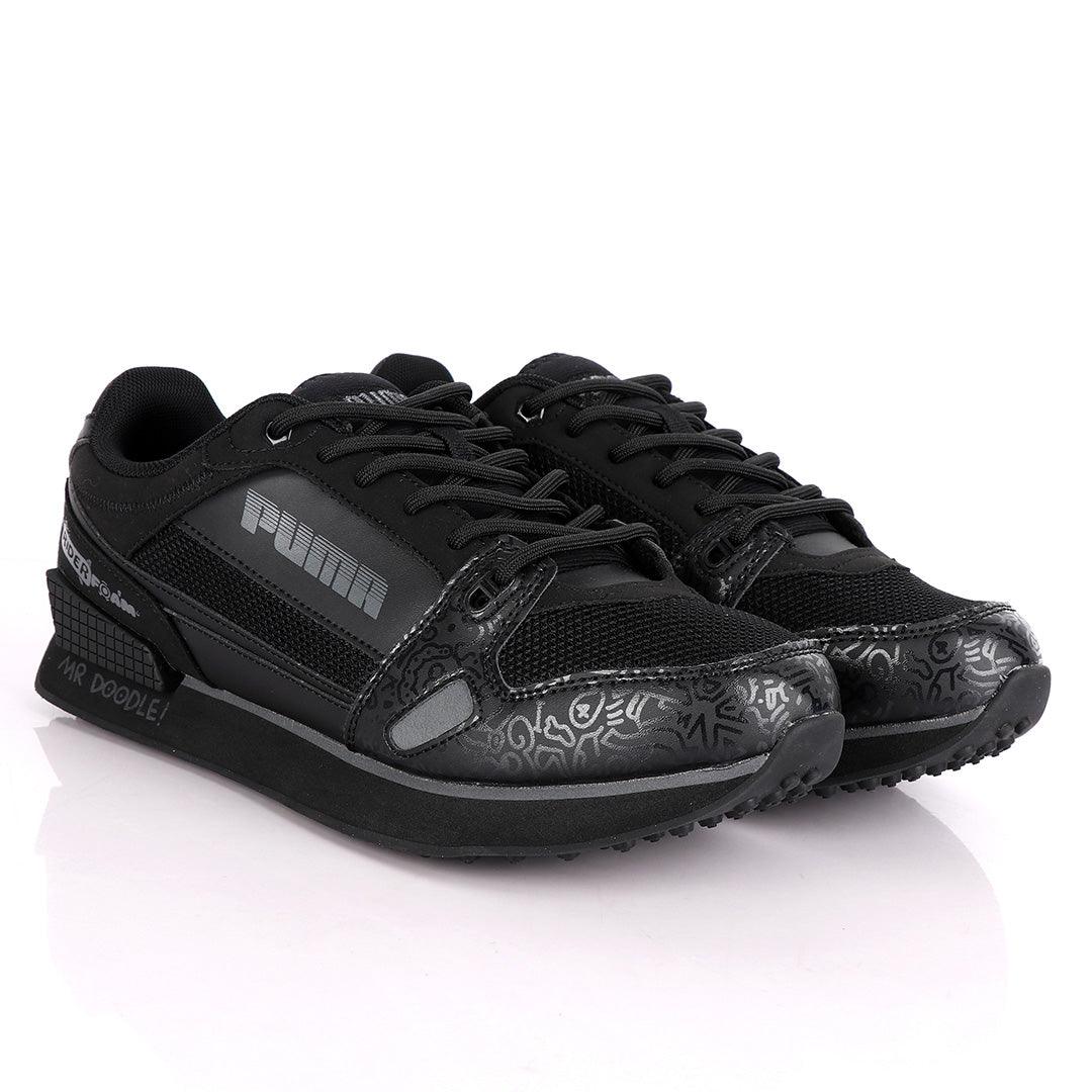Puma Mr Doogle Rider Sneaker-Black - Obeezi