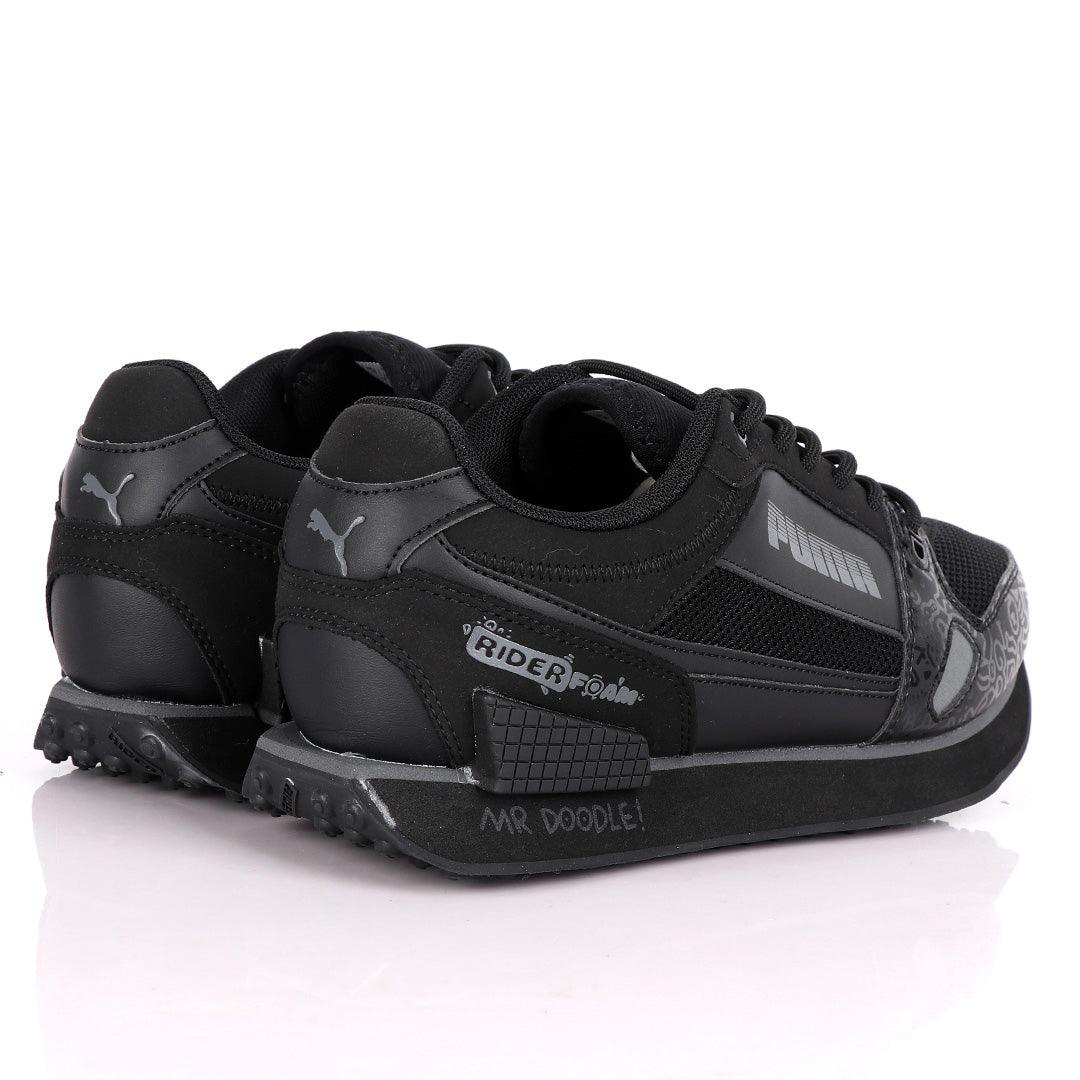 Puma Mr Doogle Rider Sneaker-Black - Obeezi