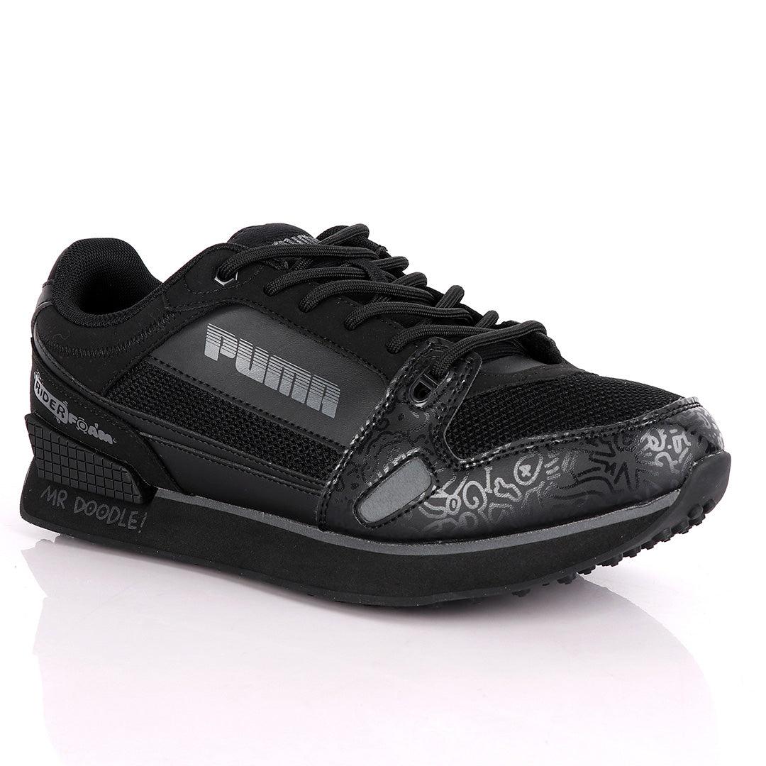 Puma Mr Doogle Rider Sneaker-Black - Obeezi