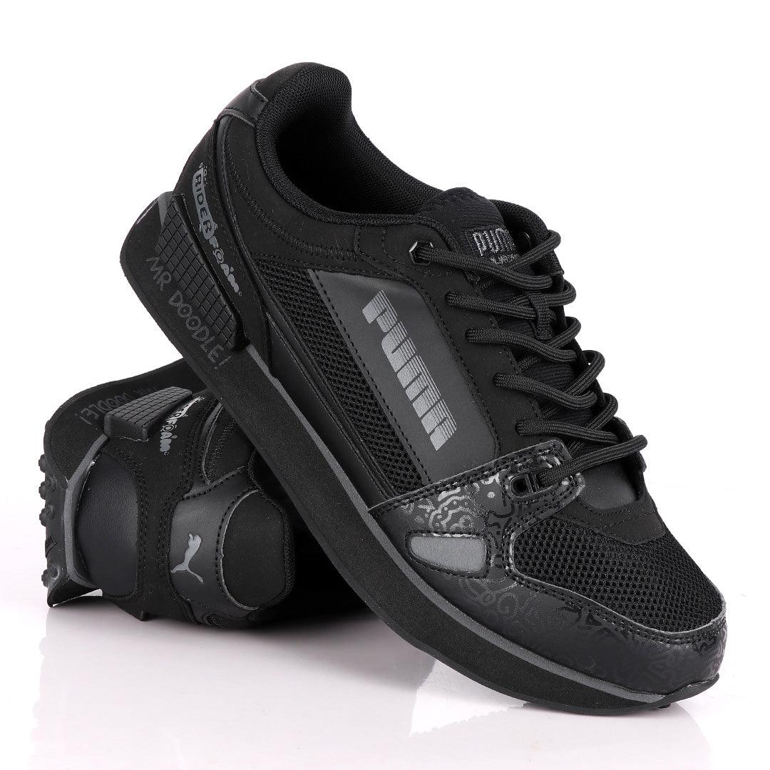 Puma Mr Doogle Rider Sneaker-Black - Obeezi
