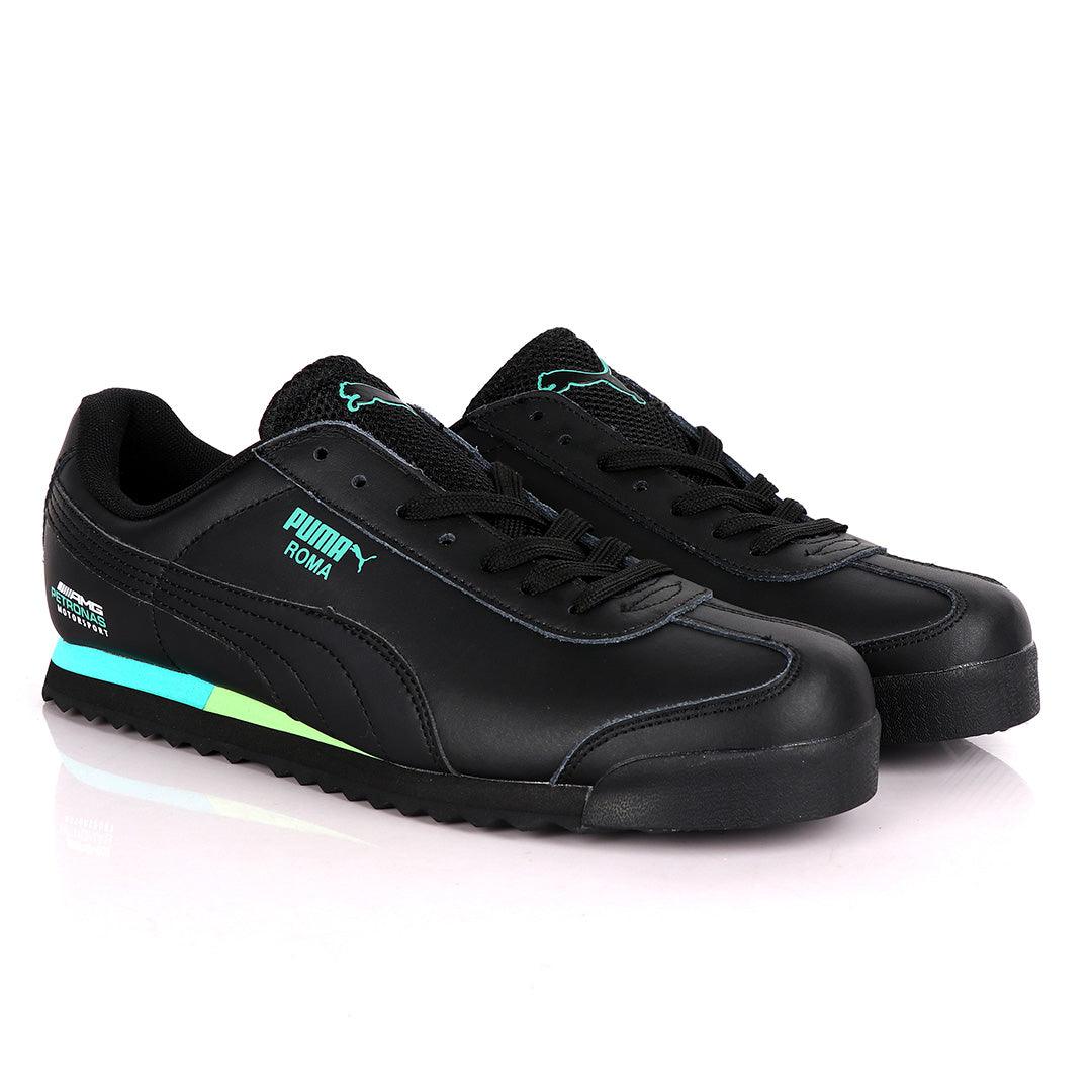 Puma Roma Amg Petronas Motorsport Black Green - Obeezi