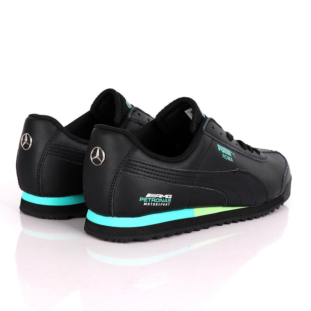 Puma Roma Amg Petronas Motorsport Black Green - Obeezi