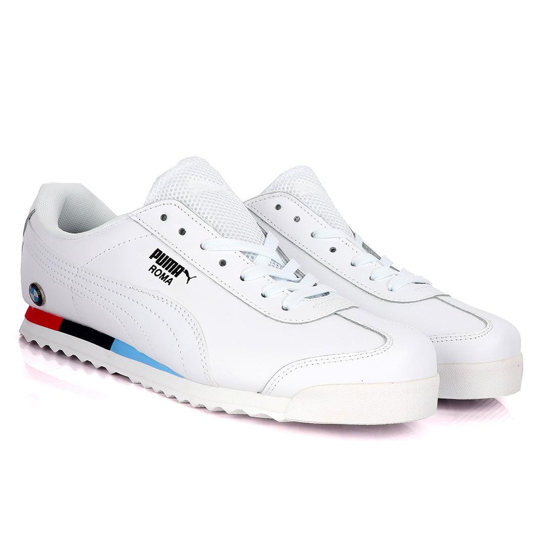 Puma Roma Bmw Logo Motors Sneaker - White - Obeezi