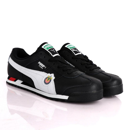 Puma Roma Club Deportivo Guadalajara Black-White Sneakers - Obeezi