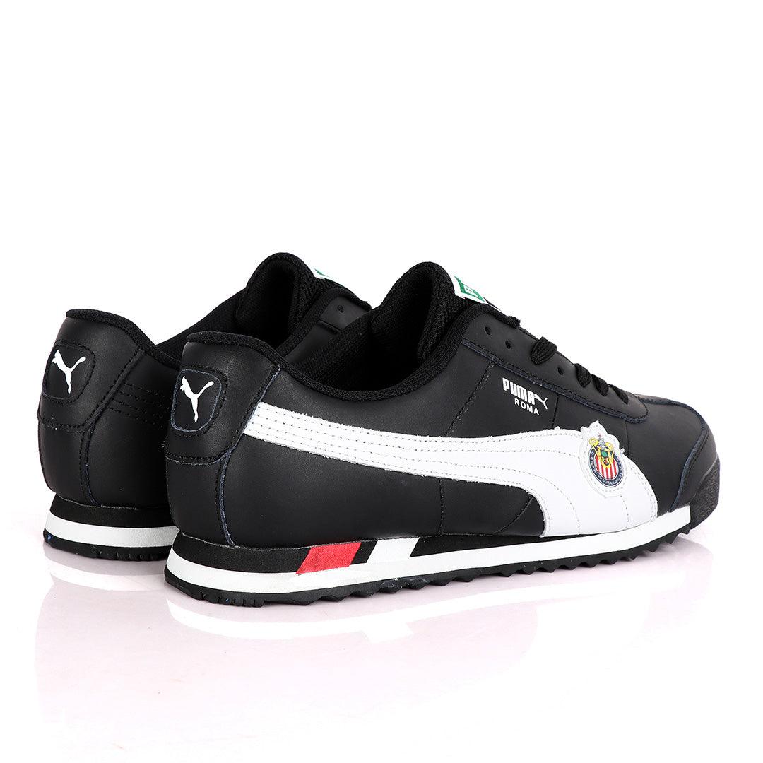 Puma Roma Club Deportivo Guadalajara Black-White Sneakers - Obeezi