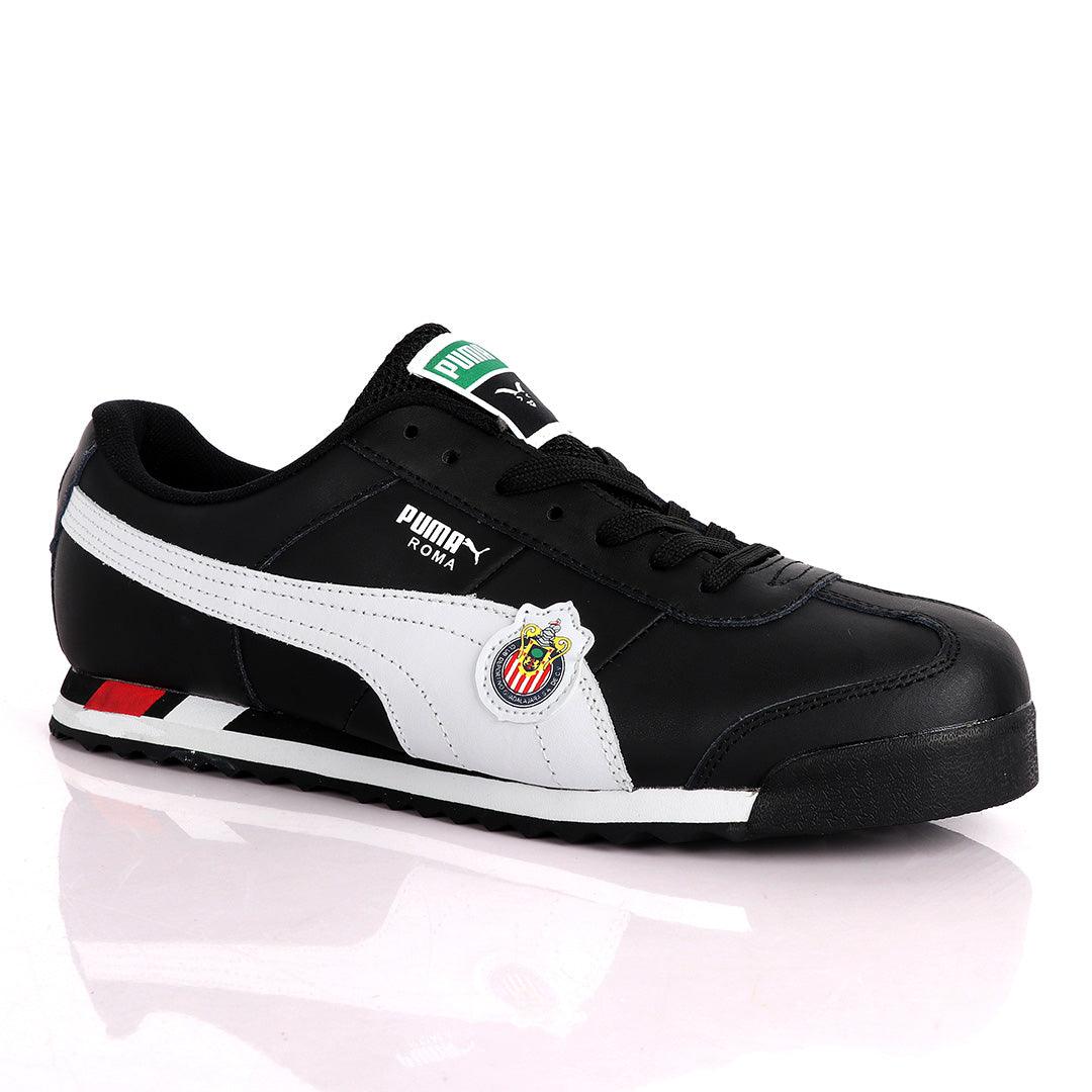 Puma Roma Club Deportivo Guadalajara Black-White Sneakers - Obeezi