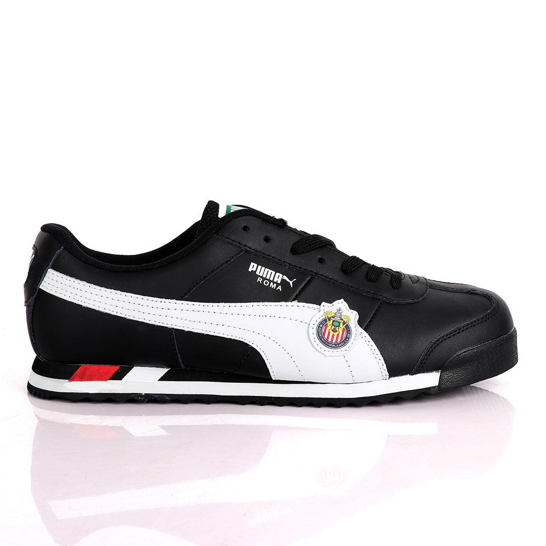 Puma Roma Club Deportivo Guadalajara Black-White Sneakers - Obeezi