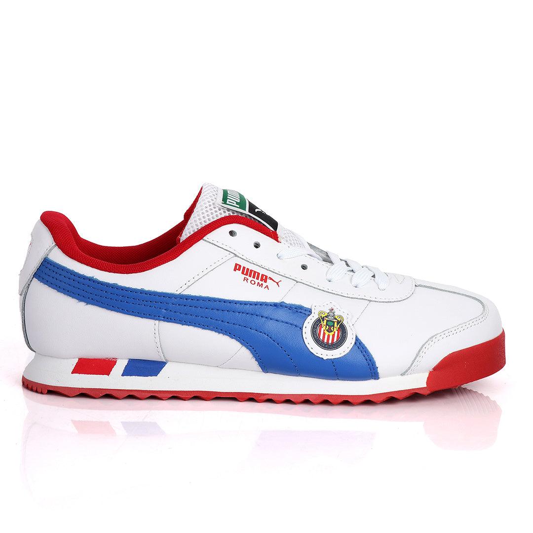 Puma Roma Club Deportivo Guadalajara Sneaker-White Royal Blue - Obeezi