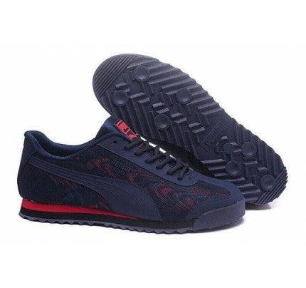 Puma Roma TK Graphic Sneakers - Blue/Red - Obeezi