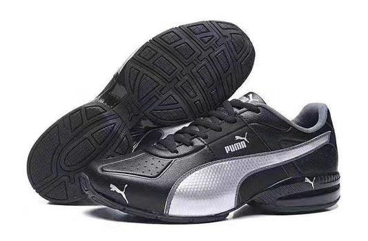 Puma Surin Black Silver Dark Shadow Sneakers - Obeezi