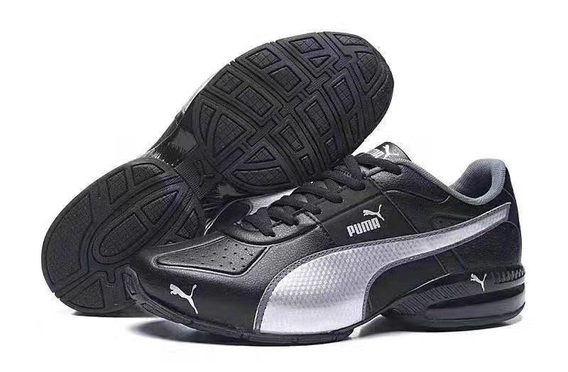 Puma Surin Black Silver Dark Shadow Sneakers - Obeezi