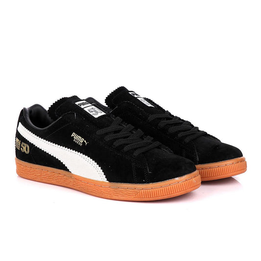 Puma x Michael Lau Suede Classic Black and White - Obeezi