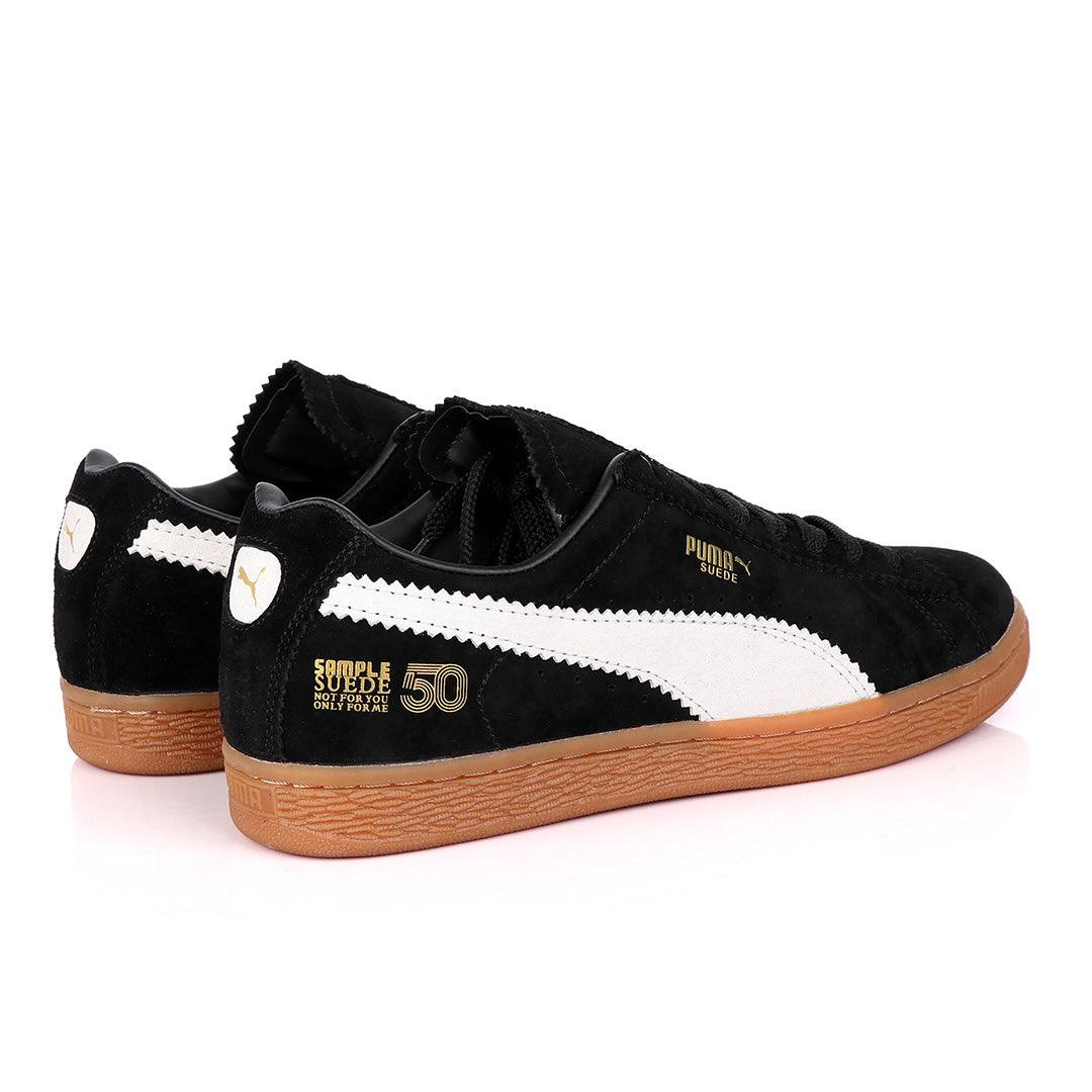 Puma x Michael Lau Suede Classic Black and White - Obeezi