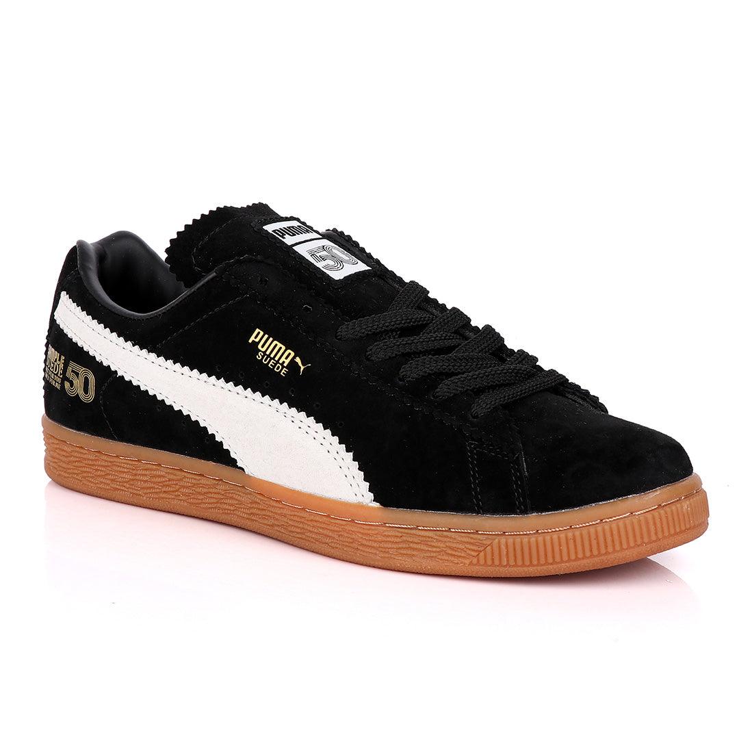 Puma x Michael Lau Suede Classic Black and White - Obeezi