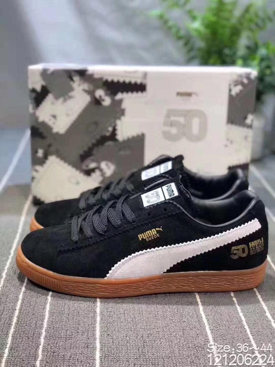 Puma x Michael Lau Suede Classic Black and White - Obeezi