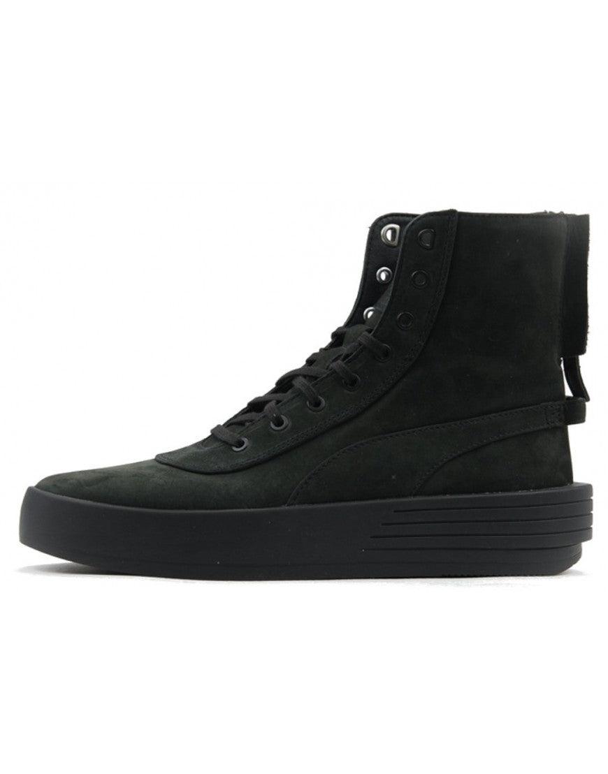 PUMA XO Parallel Leather All Black Boot Sneaker - Obeezi