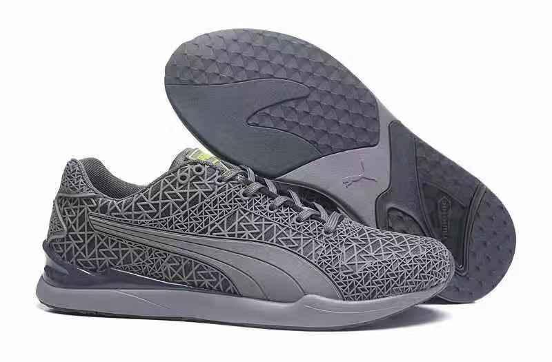 Puma XS500 TK Graphic Limestone Grey Sneakers - Obeezi