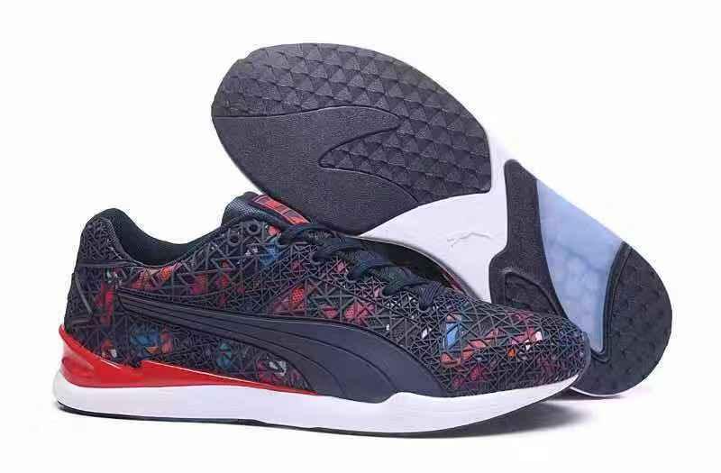 Puma XS500 TK Graphic Limestone Navy blue Sneakers - Obeezi