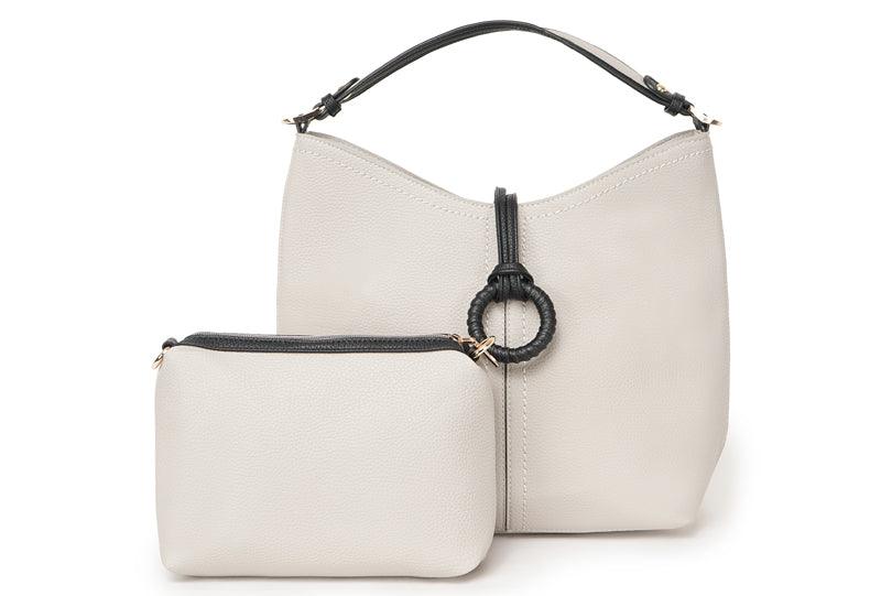 Quality Design Women's Tote Grey Bag 2 in 1 Set Handbags - Obeezi.com