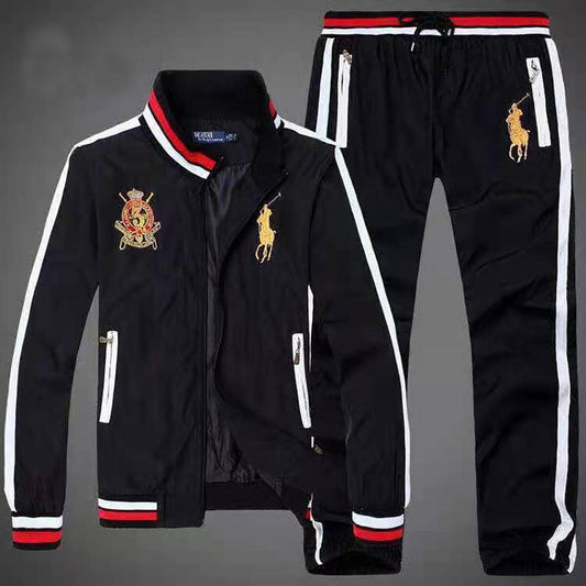 Ralpo Two Piece Cotton Designed Track Suit - Obeezi.com