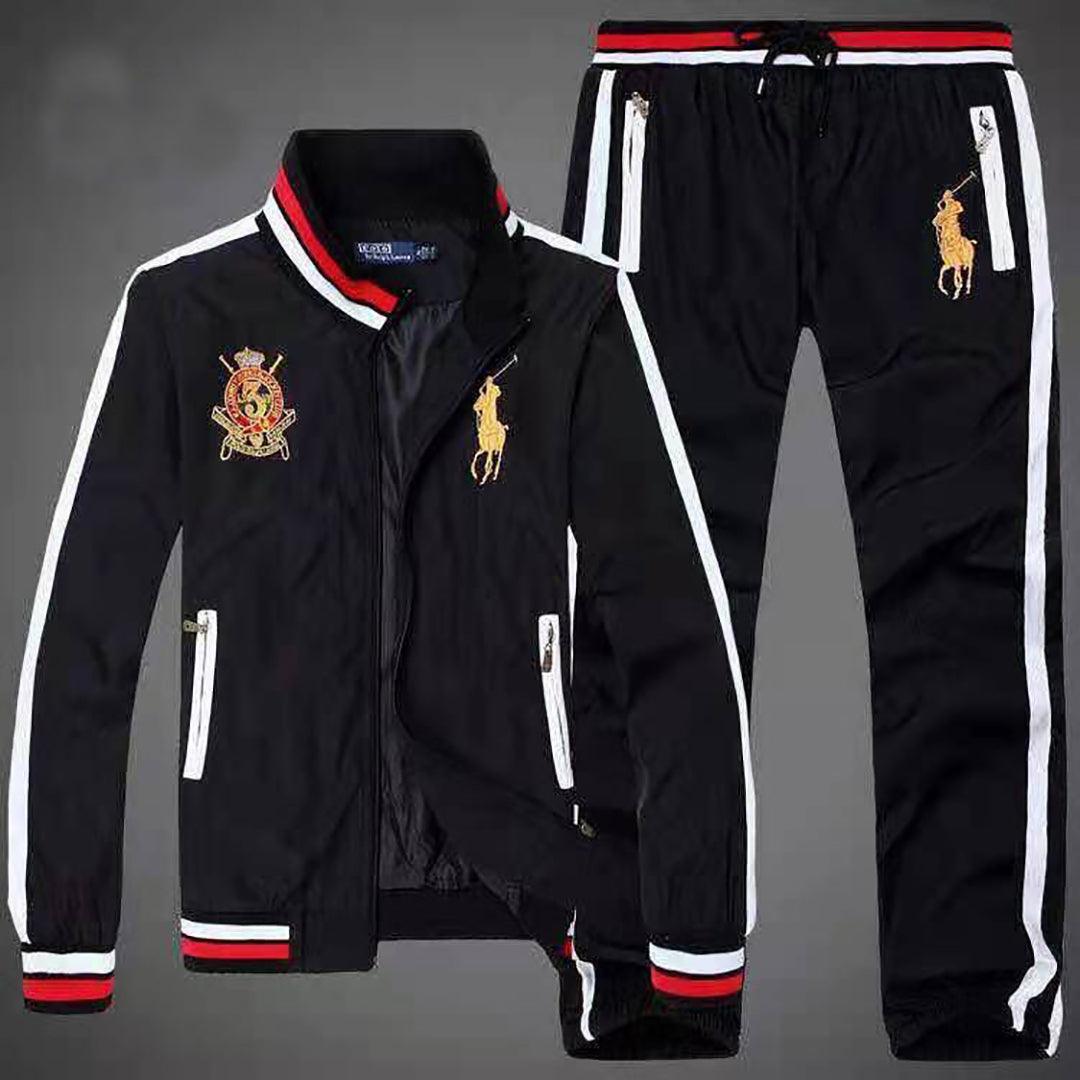 Ralpo Two Piece Cotton Designed Track Suit - Obeezi.com