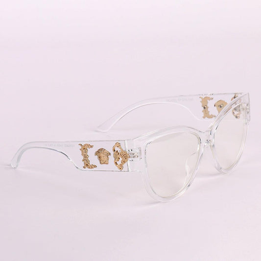 Rare Gianni Versace Medusa Crystal Transparent Glasses - Obeezi.com