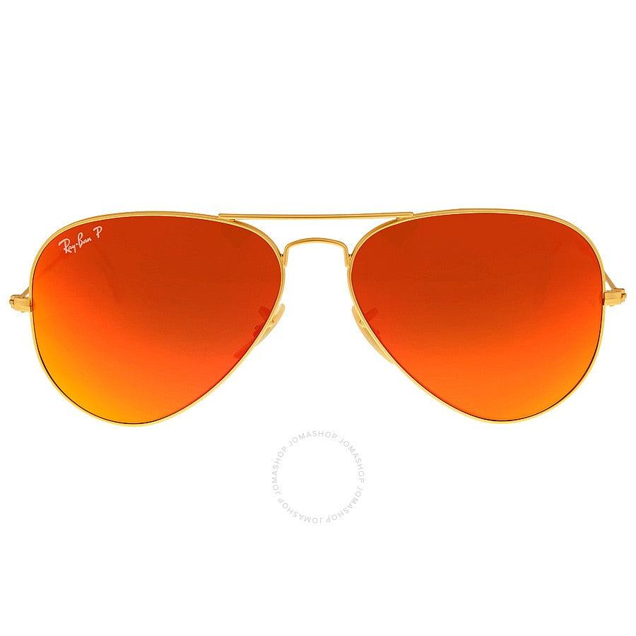 Ray-Ban 0RB3025-AVIATOR FLASH LENSES Gold SUN - Obeezi.com