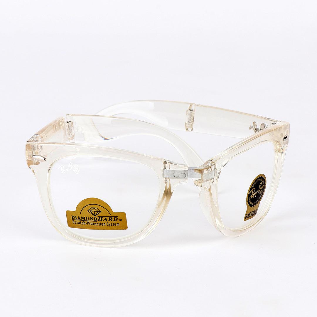 Ray-Ban Foldable Wayfarer Transparent Sunglasses - Obeezi.com