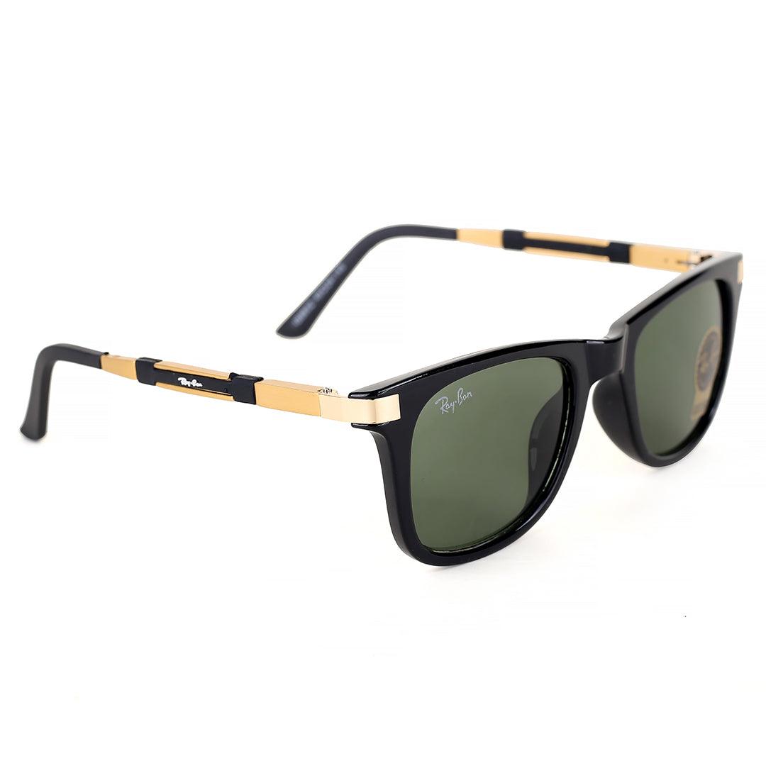 Ray-Ban G-15 Lens Gold Black Hand Designed Sunglasses - Obeezi.com