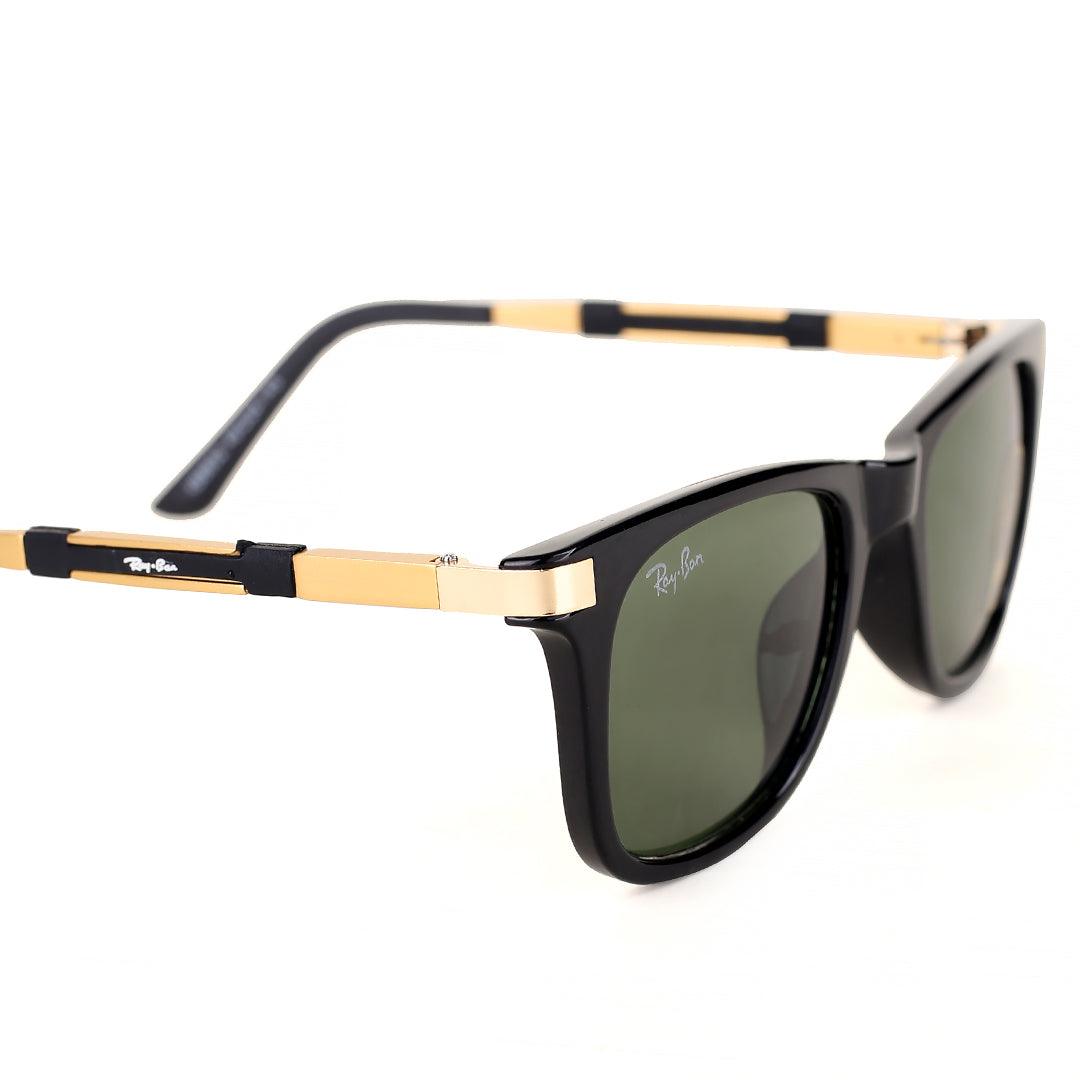 Ray-Ban G-15 Lens Gold Black Hand Designed Sunglasses - Obeezi.com