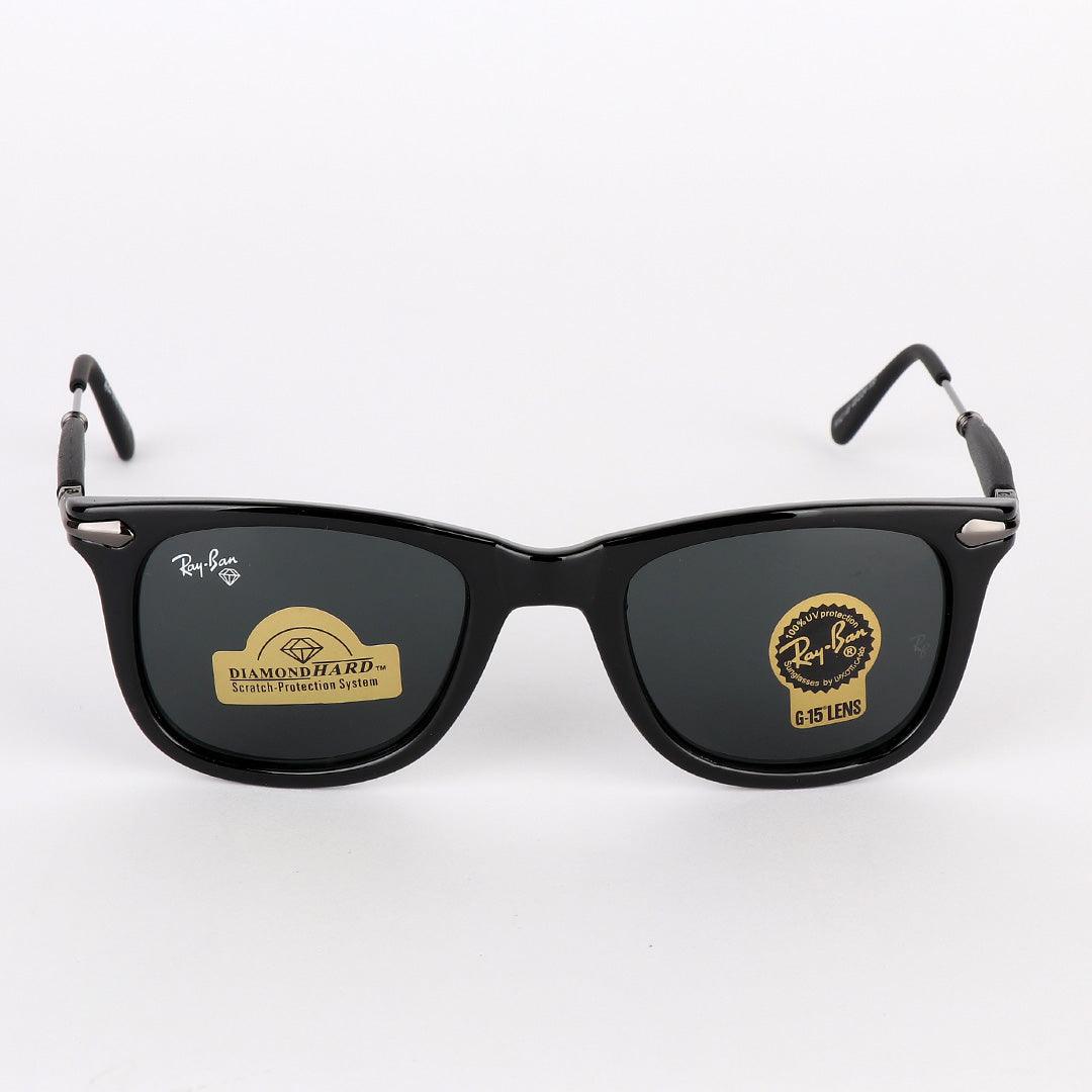 Ray-Ban Luxury Diamond G-15 Lens Black Sunglasses - Obeezi.com