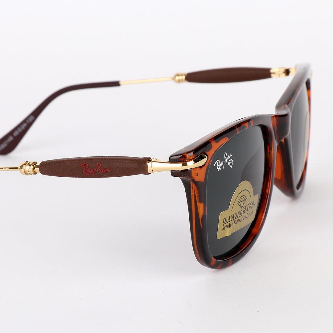Ray-Ban Luxury Diamond G-15 Lens Brown Sunglasses - Obeezi.com